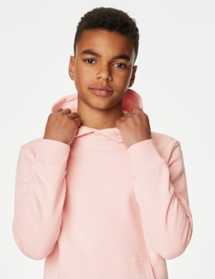 

Boys M&S Collection Cotton Rich Plain Hoodie (6-16 Yrs) - Blossom, Blossom