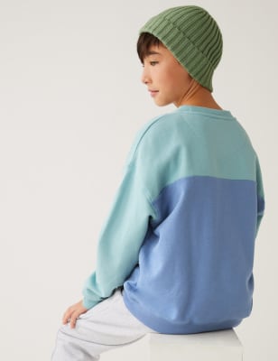 Colour block sweatshirt