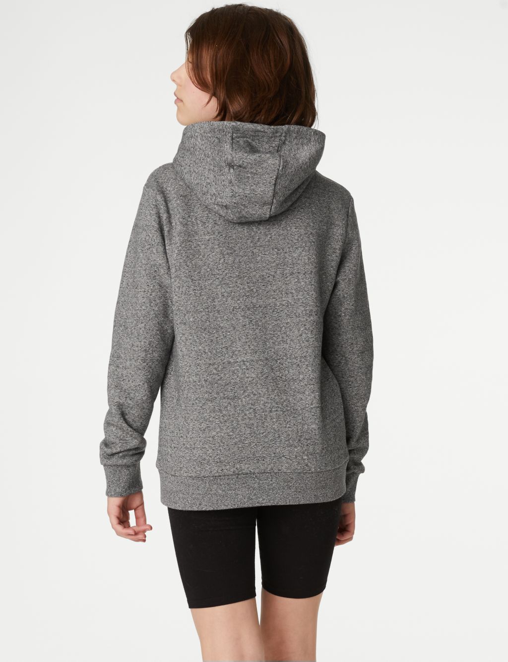 Unisex Cotton Rich Hooded Sweatshirt (6-16 Yrs) image 4