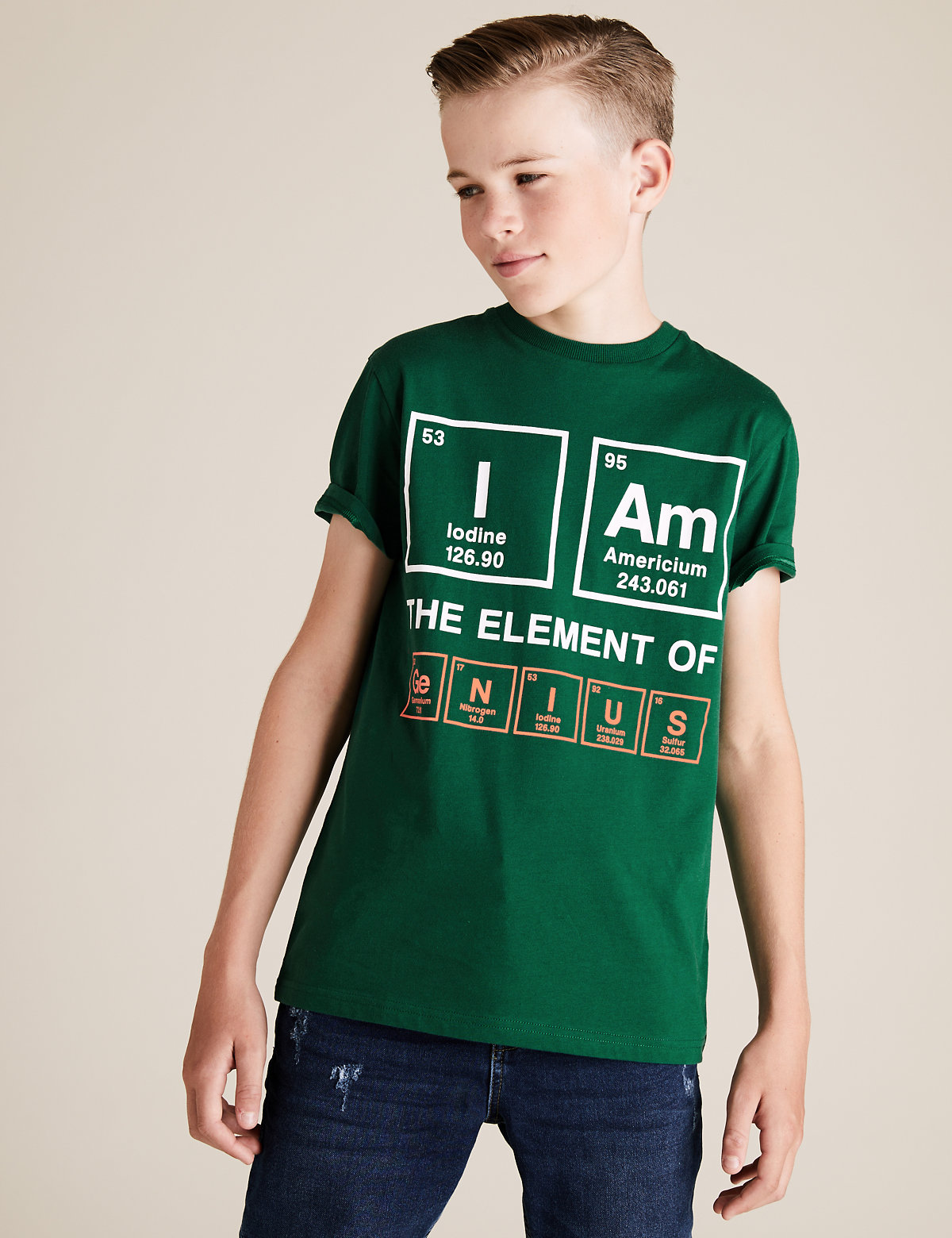 Pure Cotton Genius T-Shirt (6-16 Yrs)