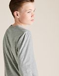 Cotton Long Sleeved Replay Top (6-16 Yrs)