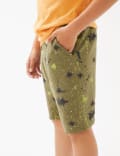 Cotton Rich Paint Splat Shorts (6-16 Yrs)