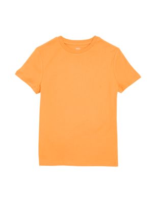 

Boys M&S Collection Pure Cotton Plain T-Shirt (6-16 Yrs) - Faded Orange, Faded Orange