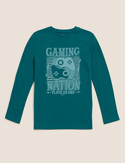Pure Cotton Gaming Top