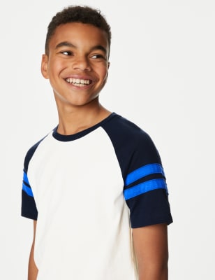 

M&S Collection Camiseta 100% algodón (6-16 años) - White Mix, White Mix
