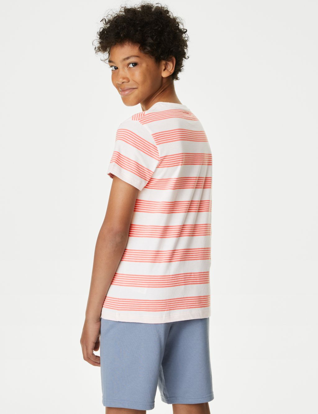 Pure Cotton Striped T-Shirt (6-16 Yrs) image 3