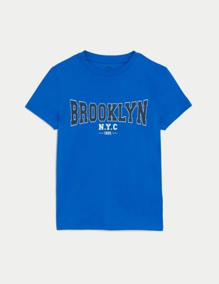 Pure Cotton Brooklyn T-Shirt (6-16 Yrs)