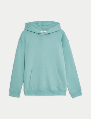 Cotton Rich Hoodie (6-16 Yrs) | M&S Collection | M&S