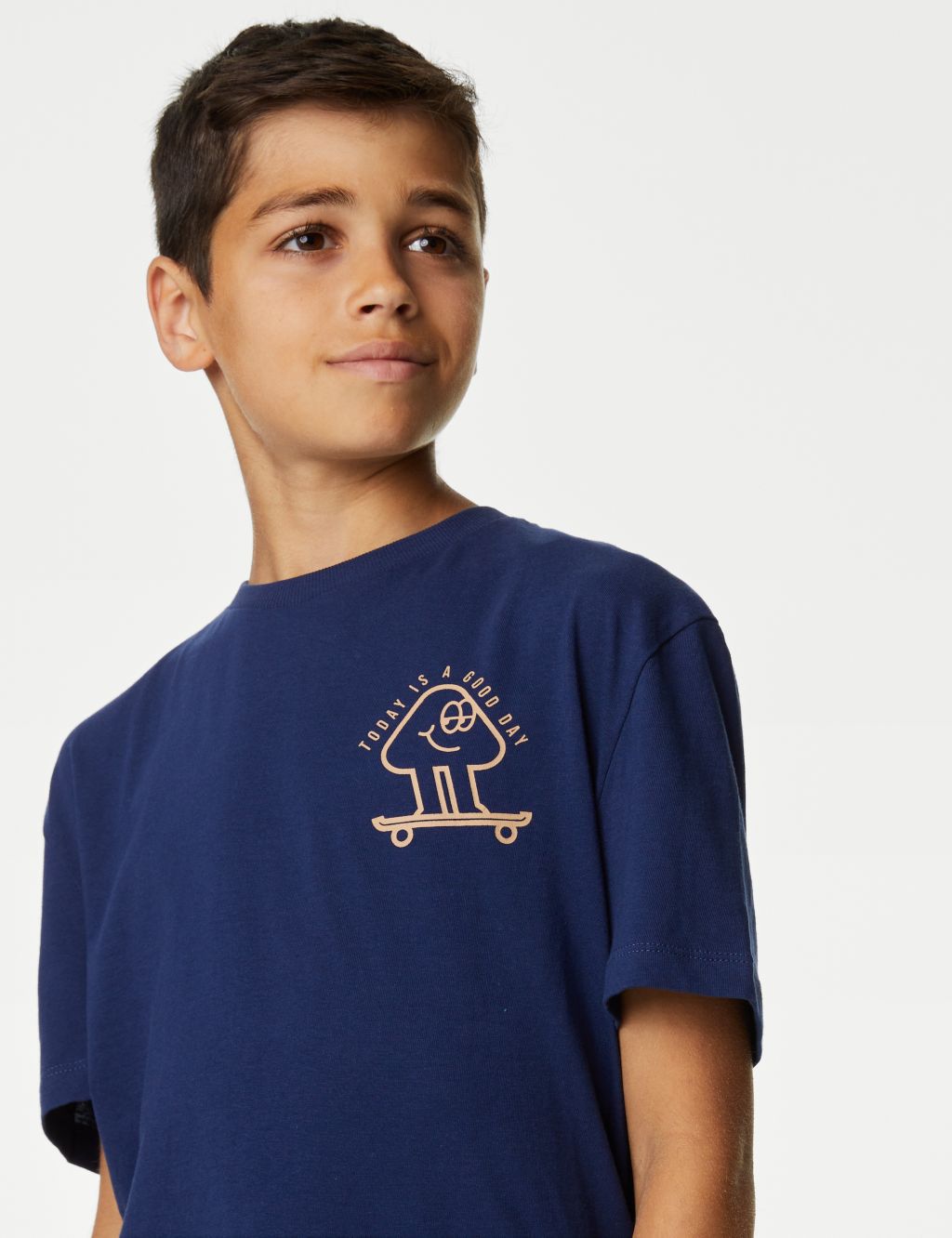 Pure Cotton Skate Graphic T-Shirt (6-16 Yrs) image 3