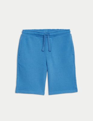 

Boys M&S Collection Cotton Rich Shorts (6-16 Yrs) - Mid Blue, Mid Blue