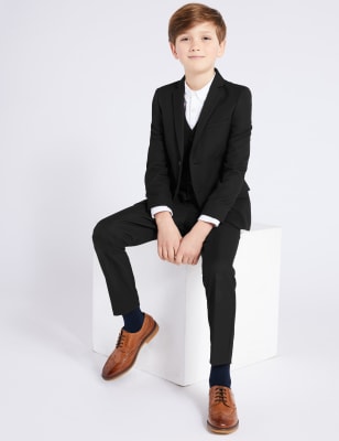 Kids black suit on sale jacket