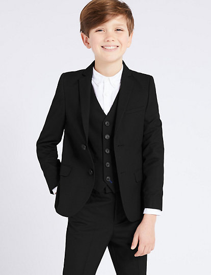 Black Suit Jacket (3-16 Yrs)