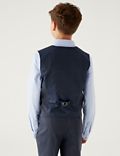 Checked Suit Waistcoat (6-16 Yrs)