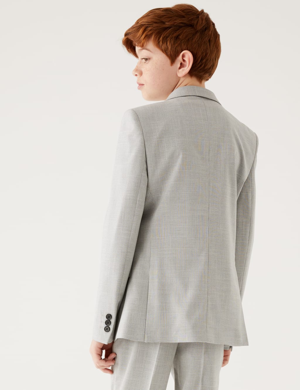 Checked Suit Jacket (6-16 Yrs) image 3