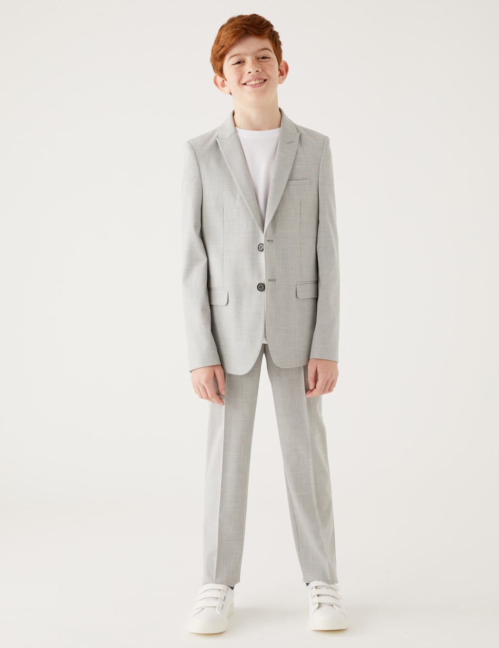 Checked Suit Jacket (6-16 Yrs) image 6