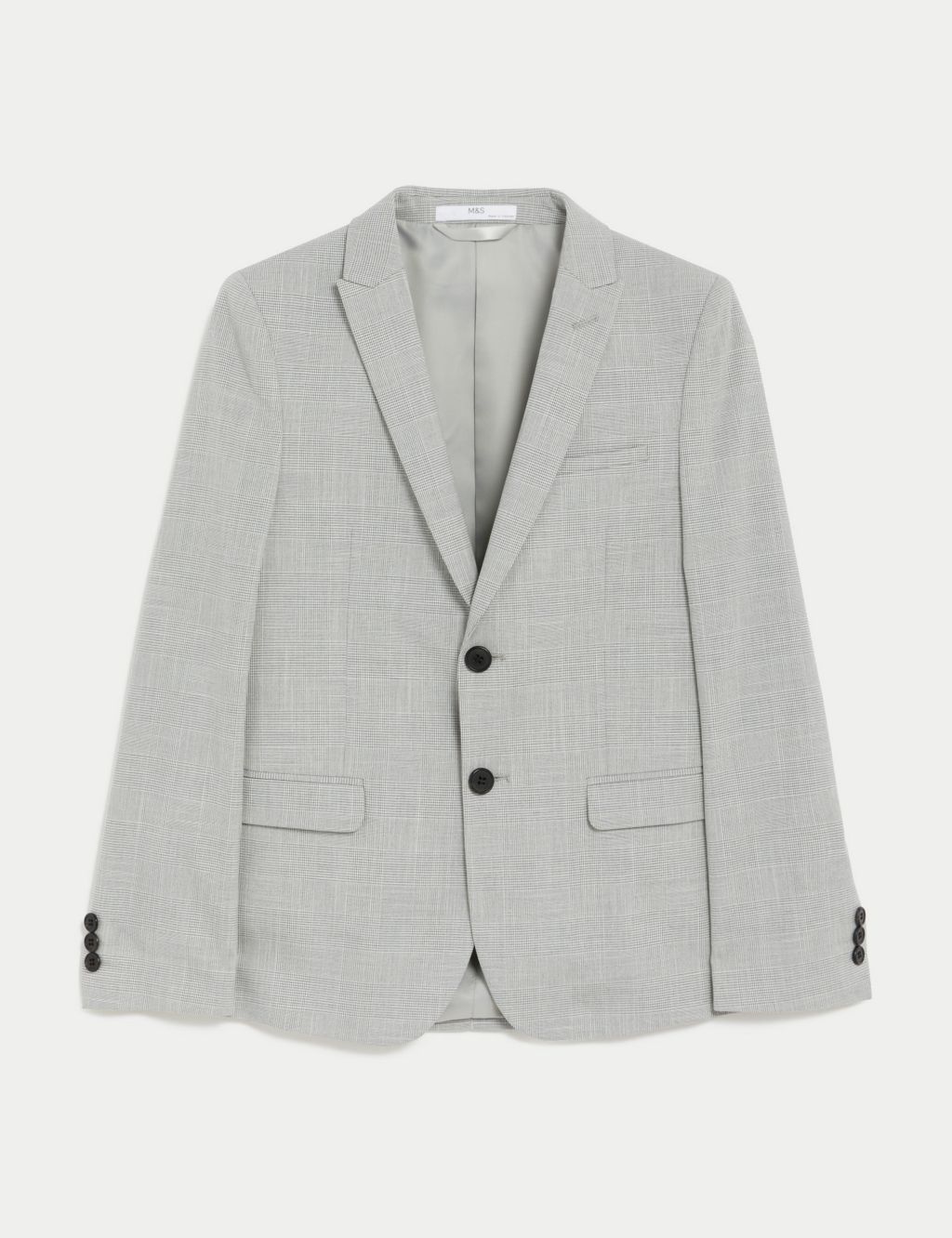 Checked Suit Jacket (6-16 Yrs) image 2