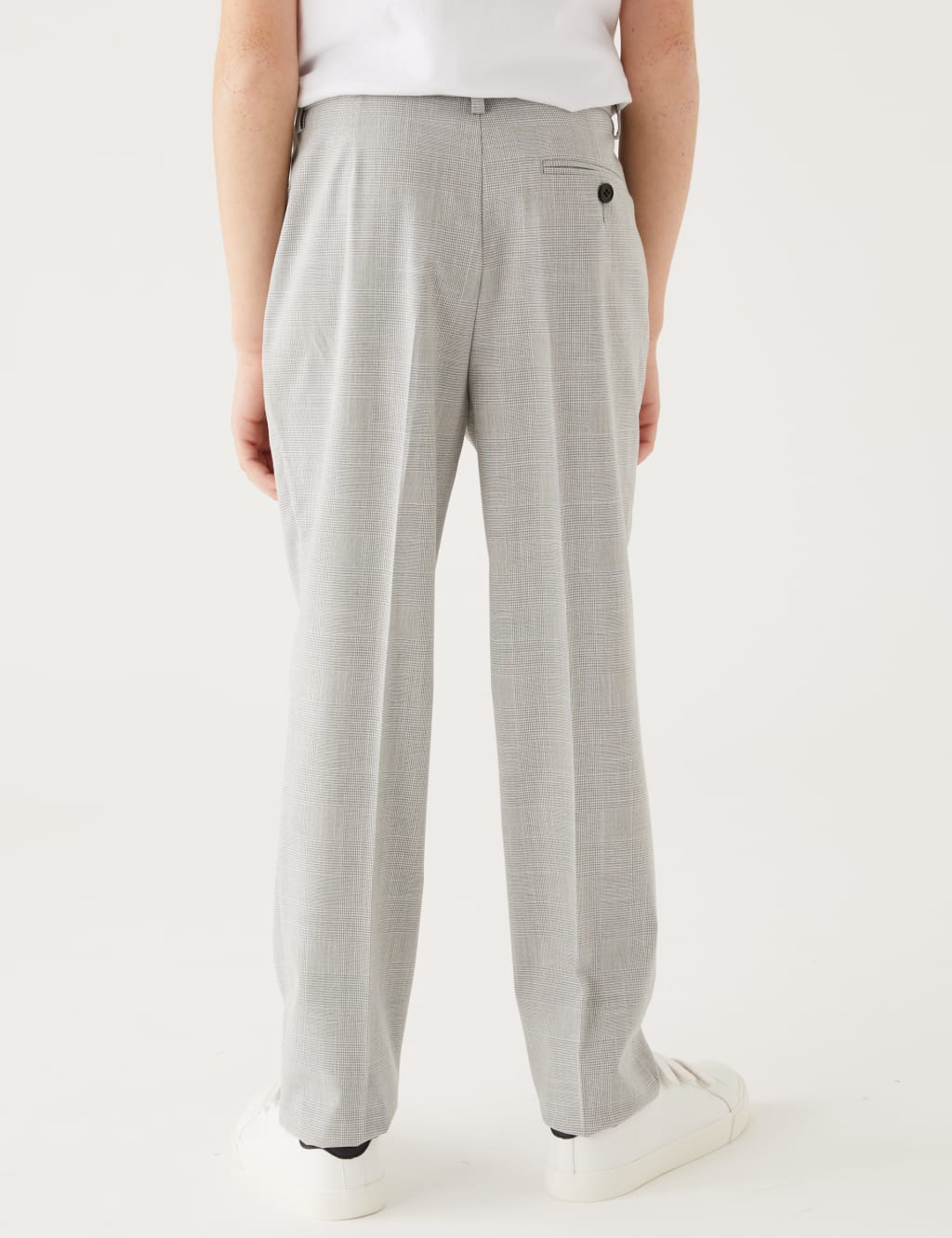 Checked Suit Trousers (6-16 Yrs) image 4