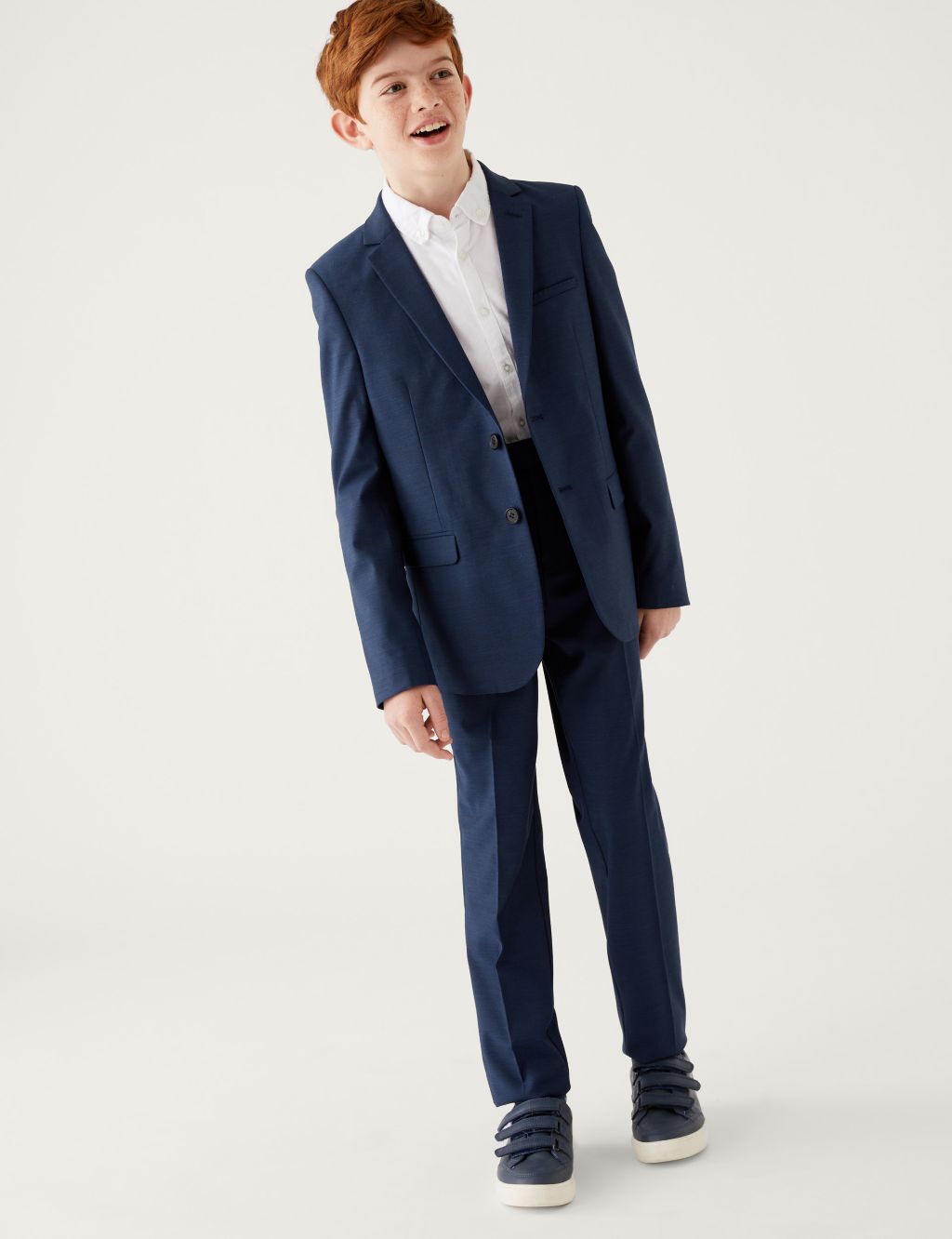 Slim Suit Trousers (6-16 Yrs) image 4