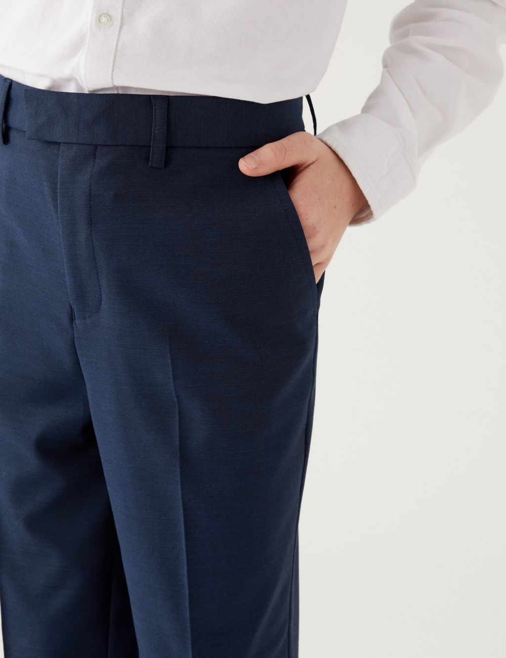 Slim Suit Trousers (6-16 Yrs) image 5