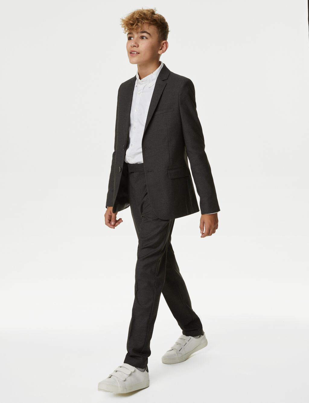 Plain Suit Trousers (6-16 Yrs) image 6