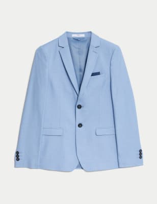 

Boys M&S Collection Suit Jacket (2-16 Yrs) - Light Blue, Light Blue