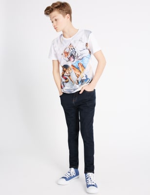 Jean skinny extensible (du 3 au 14&nbsp;ans)