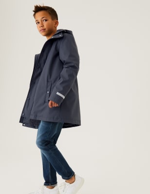 

Boys M&S Collection Stormwear™ Borg Lined Fisherman Coat (6-16 Yrs) - Charcoal, Charcoal