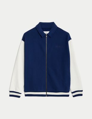 Cotton Rich Embroidered Bomber (6-16 Yrs)