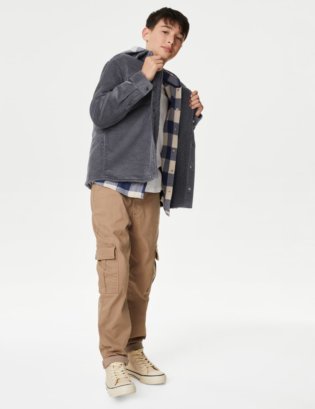 Cord Shacket (6-16 Yrs) image 3