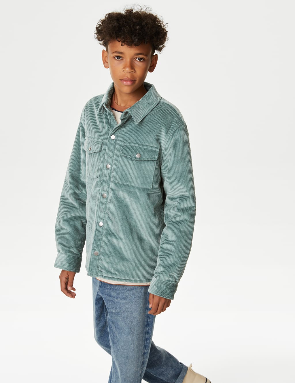 Cord Shacket (6-16 Yrs) image 2