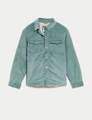 

Boys M&S Collection Cord Shacket (6-16 Yrs) - Smokey Green, Smokey Green