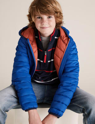 childrens winter coats marks and spencer