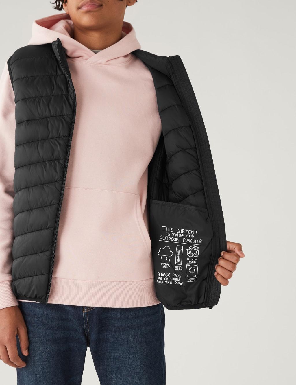 Lightweight Padded Gilet (6-16 Yrs) image 3