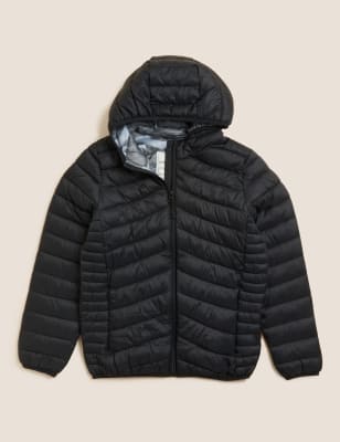 padded jacket grey