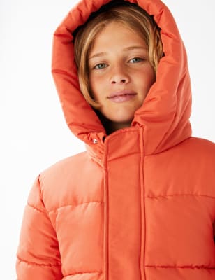 

M&S Collection Gefütterter, lang geschnittener Stormwear™-Mantel (6-16 Jahre) - Red, Red