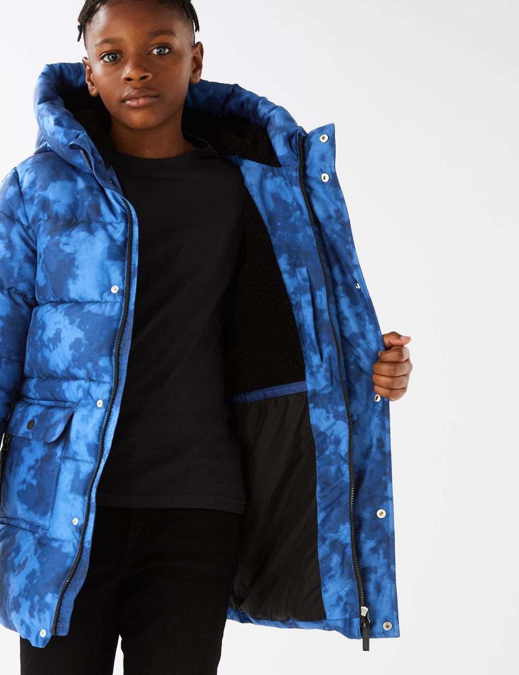 Stormwear™ Padded Longline Coat (6-16 Yrs) image 5
