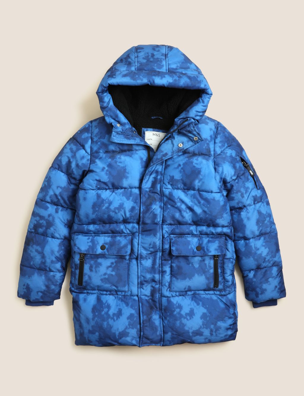 Stormwear™ Padded Longline Coat (6-16 Yrs) image 2
