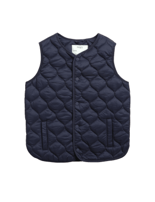 

Boys M&S Collection Stormwear™ Padded Gilet (6-16 Yrs) - Navy, Navy