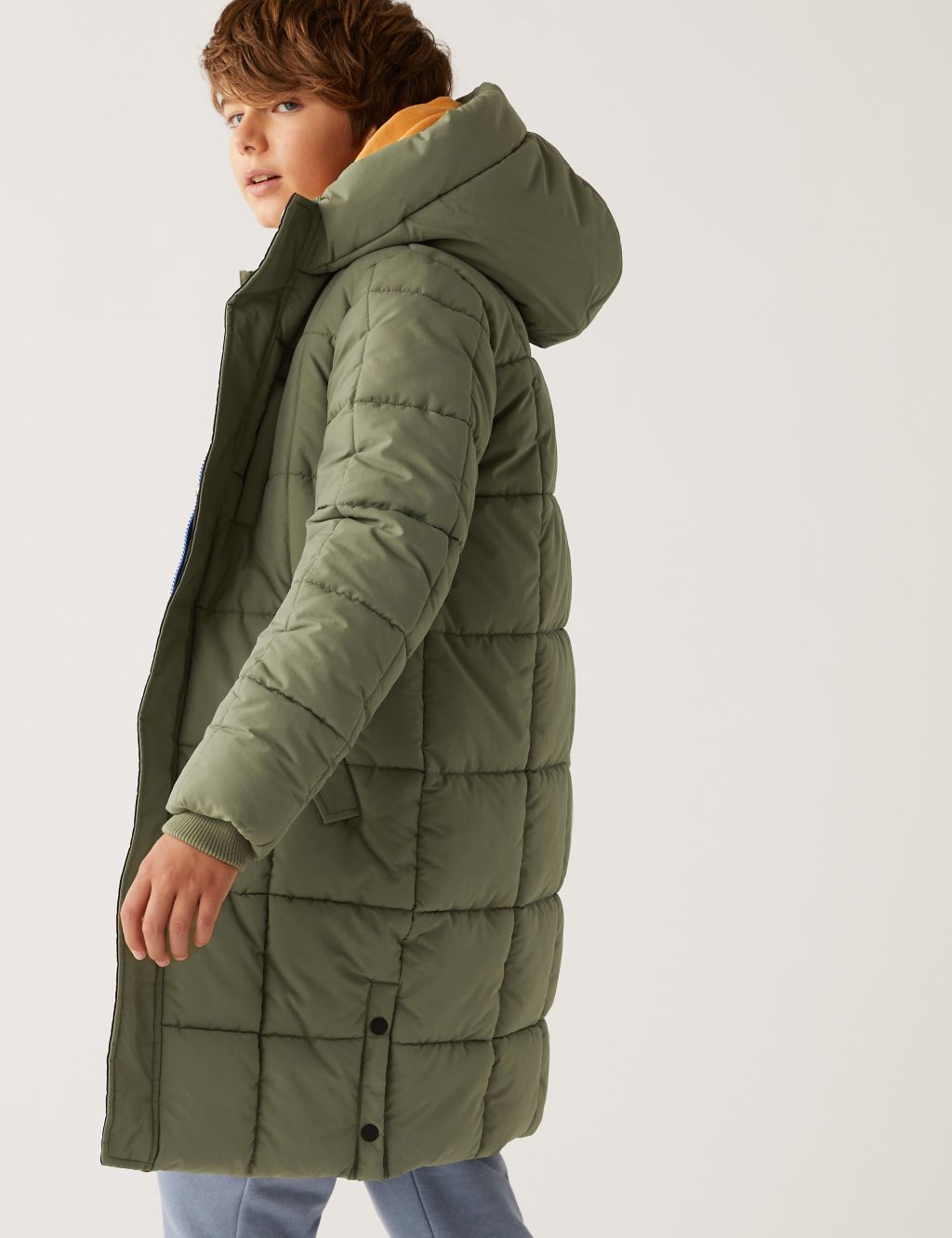Stormwear™ Longline Padded Coat (6-16 Yrs) image 1