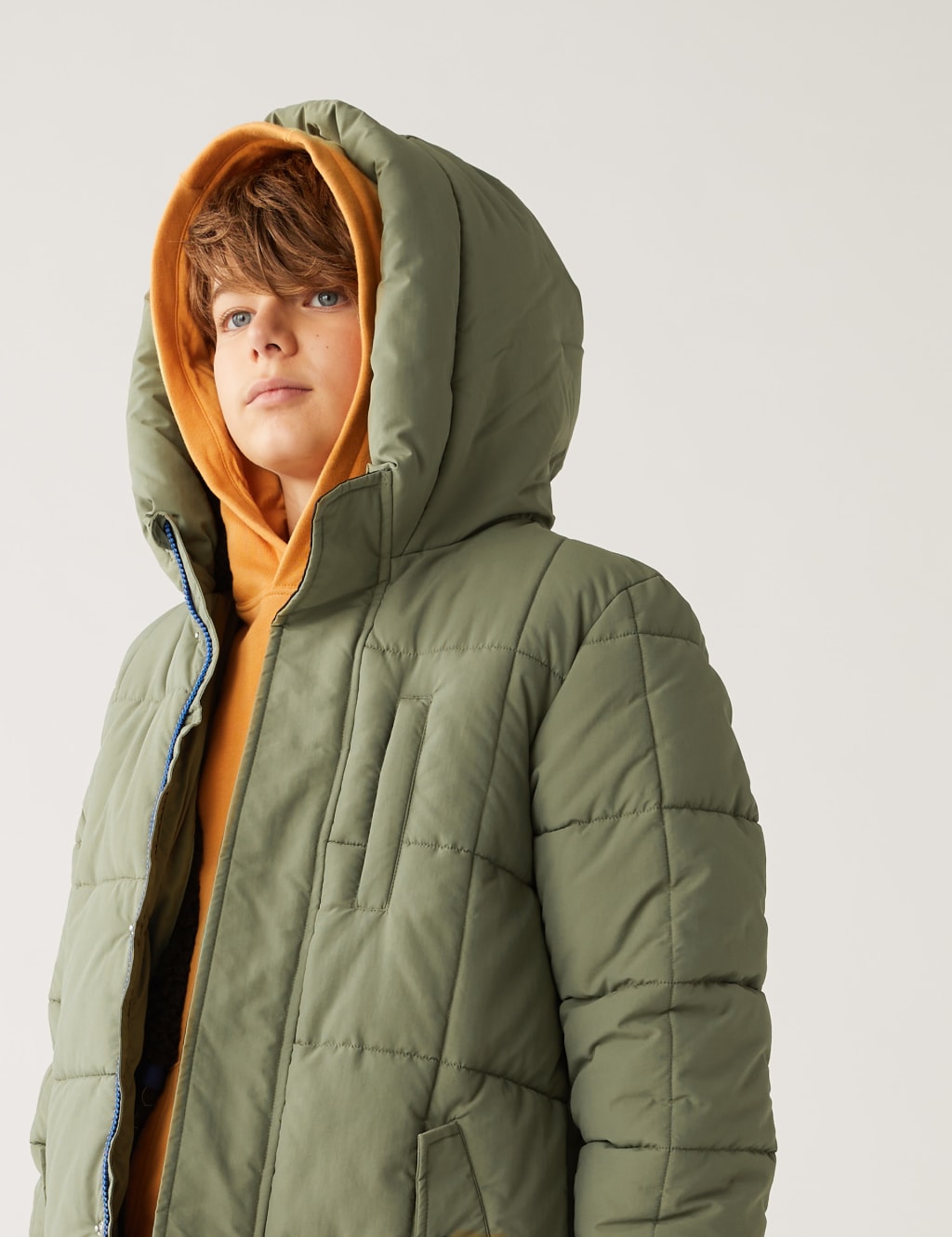 Stormwear™ Longline Padded Coat (6-16 Yrs) image 4