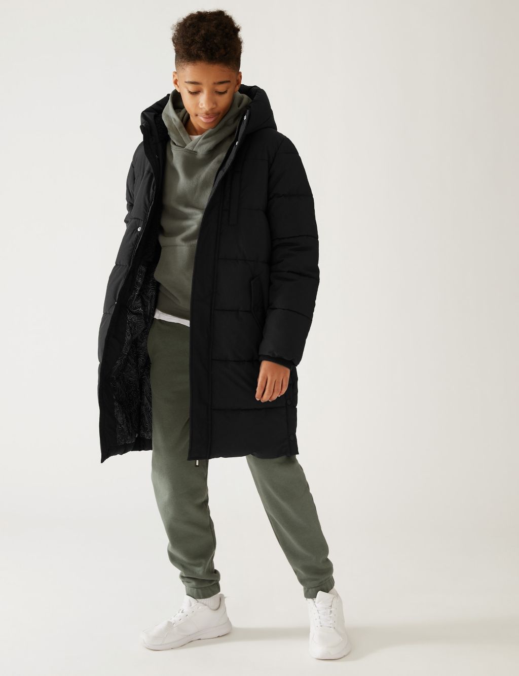 Stormwear™ Longline Padded Coat (6-16 Yrs)