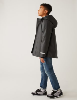 

Boys M&S Collection Hooded Raincoat (6-16 Yrs) - Carbon, Carbon