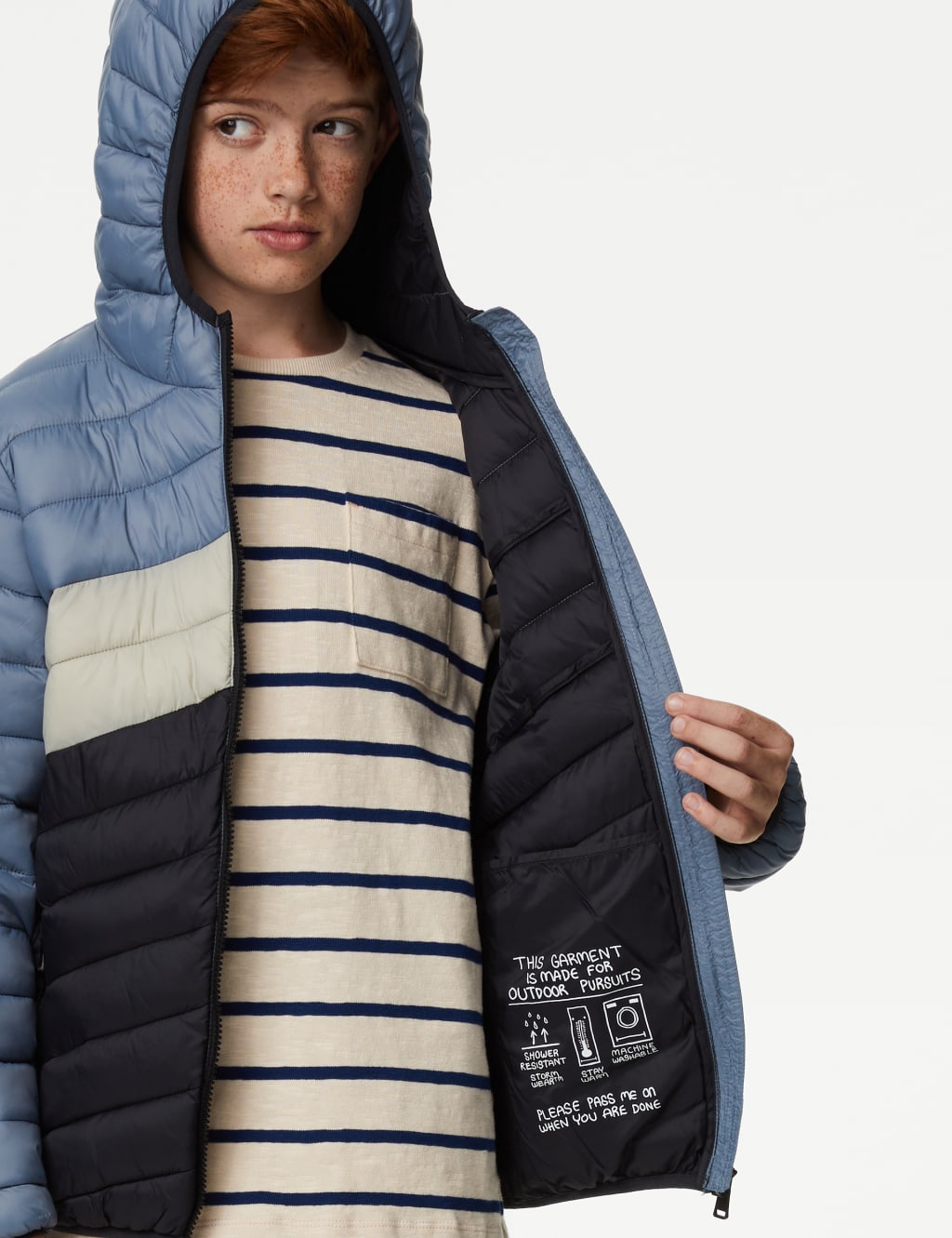 Stormwear™ Lightweight Padded Jacket (6-16 Yrs) image 5