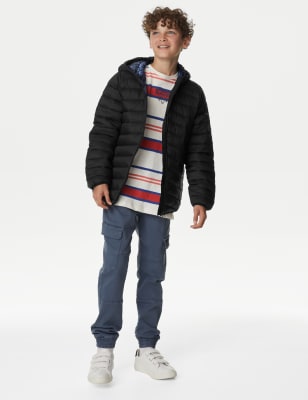 

Boys,Unisex,Girls M&S Collection Stormwear™ Lightweight Padded Jacket (6-16 Yrs) - Black, Black