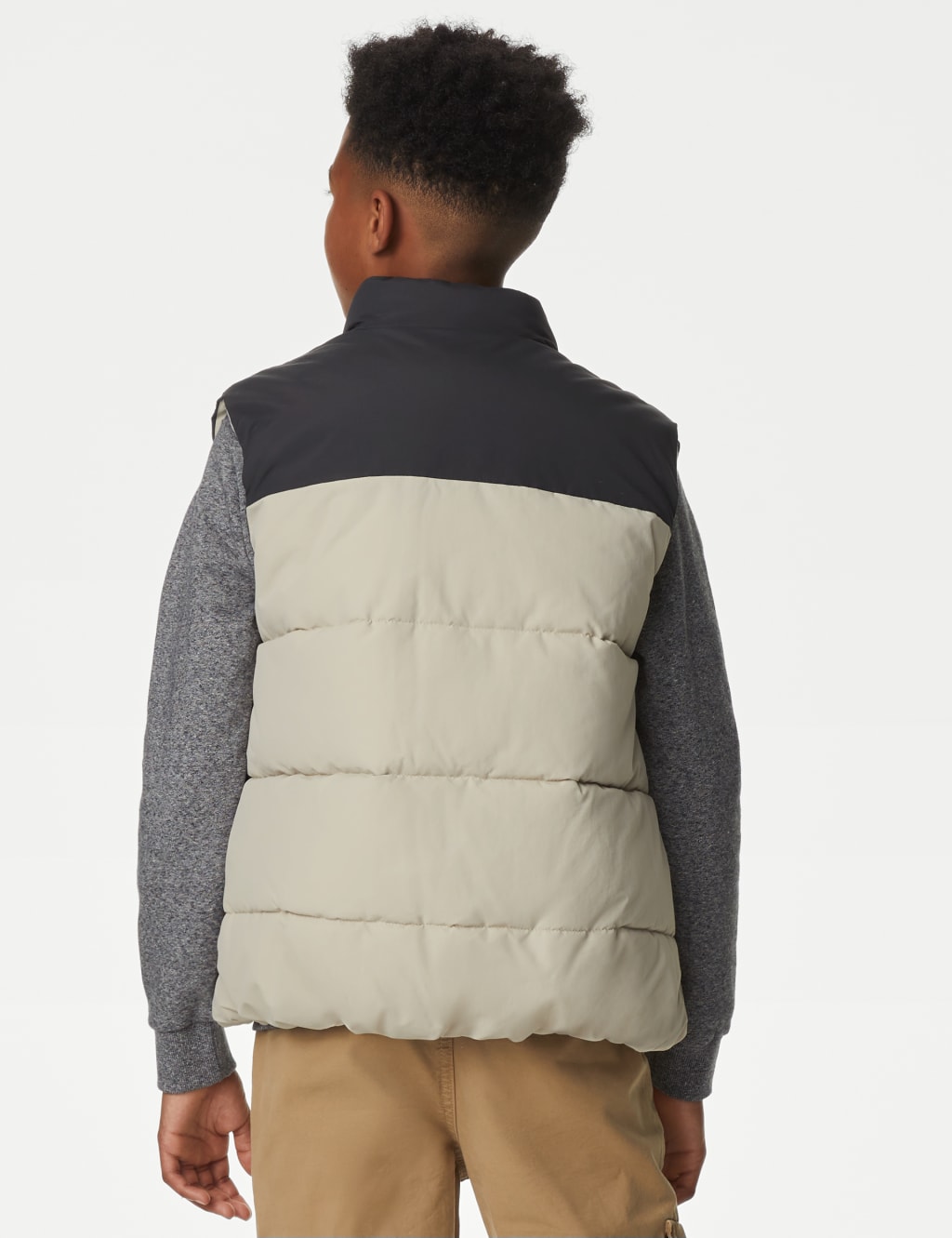 Stormwear™ Borg Lined Padded Gilet (6 - 16 Yrs) image 6