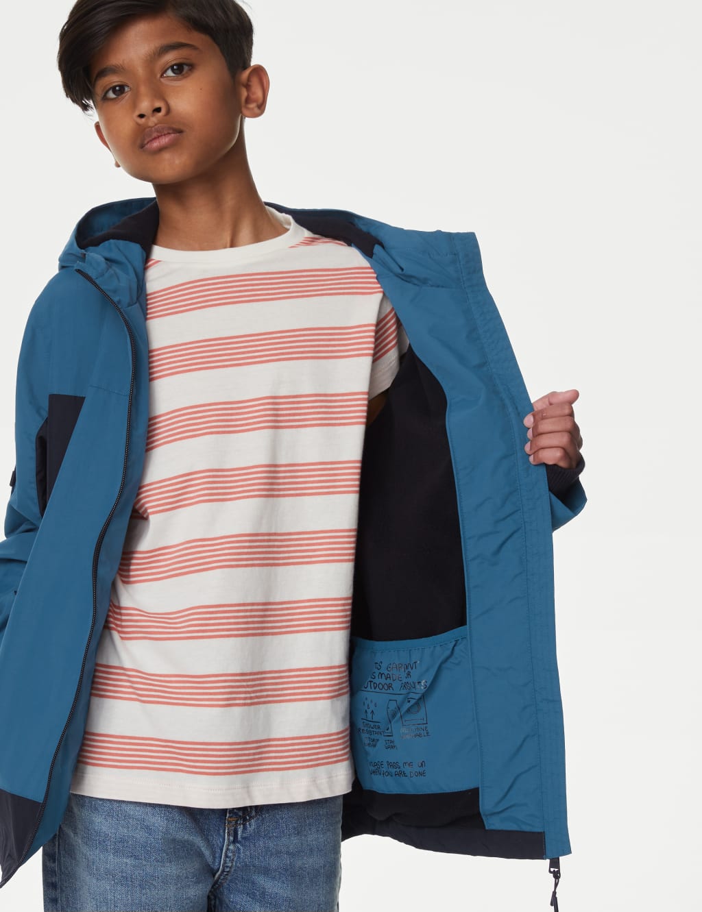 Stormwear™ Hooded Anorak (6-16 Yrs) image 6