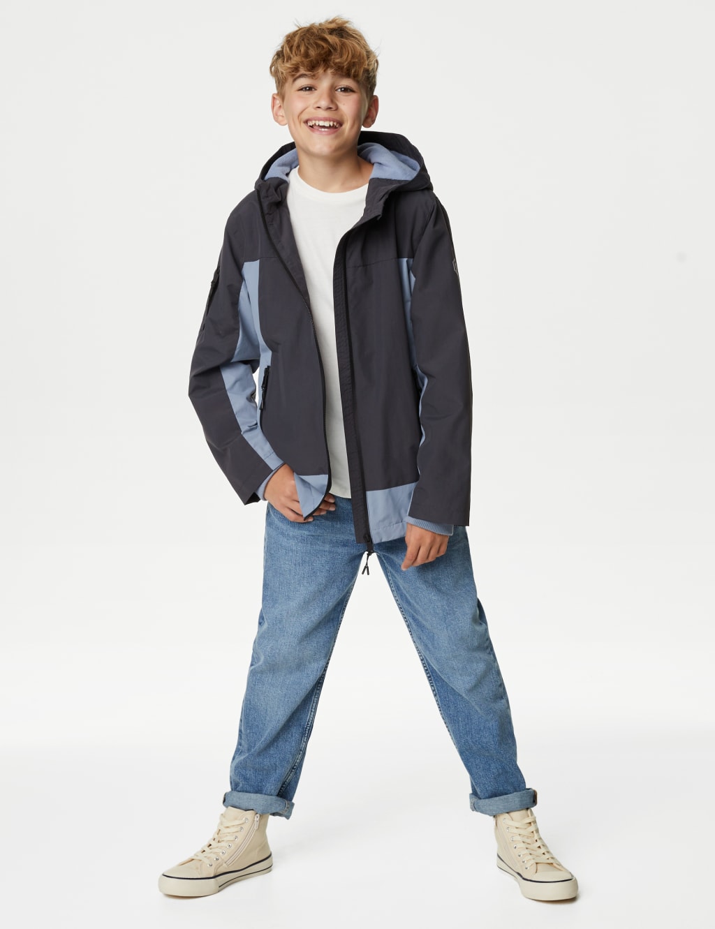 Stormwear™ Hooded Anorak (6-16 Yrs) image 1