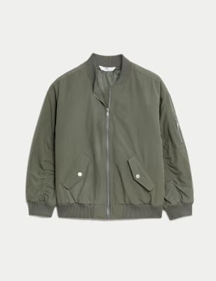 

Boys M&S Collection Bomber Jacket (6-16 Yrs) - Khaki, Khaki