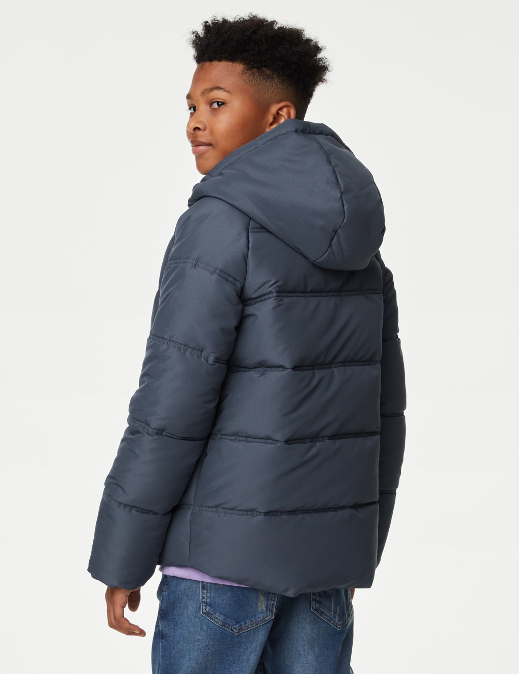 Stormwear™ Padded Hooded Coat (6-16 Yrs) image 5
