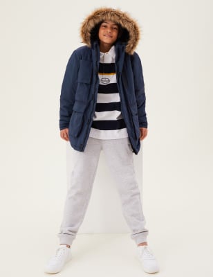 

Boys M&S Collection Stormwear™ Parka (6-16 Yrs) - Navy, Navy